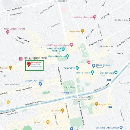 Sunny Flat In The Center Of Tirana, 2 Min. Walk * Tiran